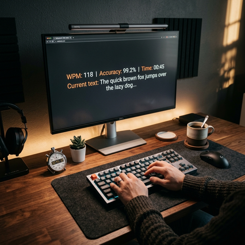 Professional Typing Setup